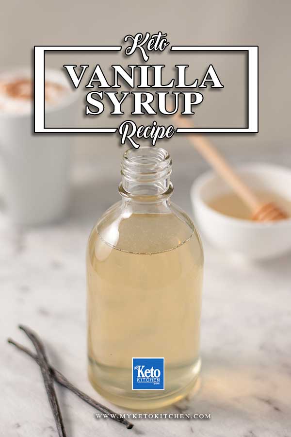 Keto Vanilla Syrup - easy sugar-free recipe