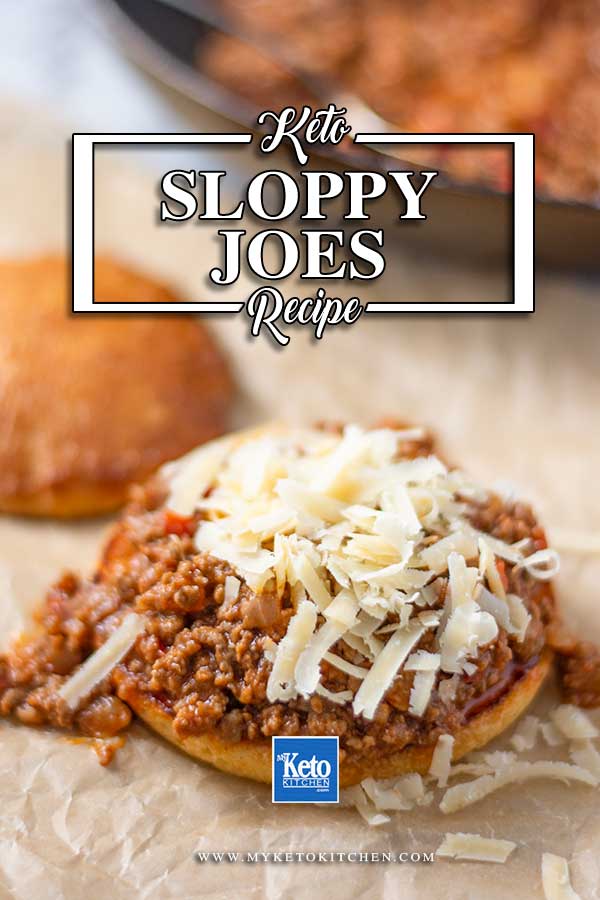 Sugar-Free Sloppy Joes - easy Keto and gluten free sandwich recipe