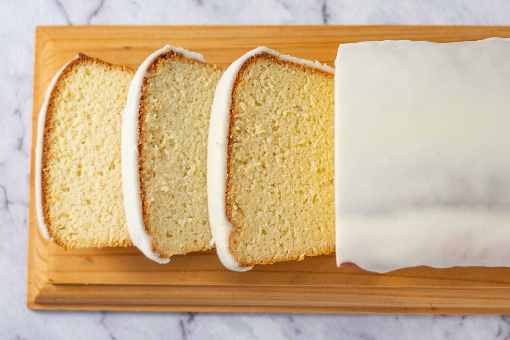 How to make Keto Vanilla Pound Cake - gluten free and sugar free cake recipe