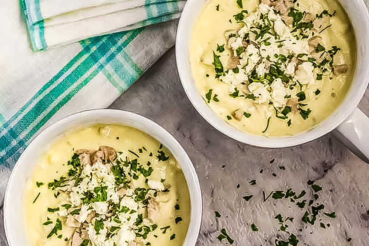 The Best Keto Chicken & Cauliflower Soup Recipe My Keto Kitchen
