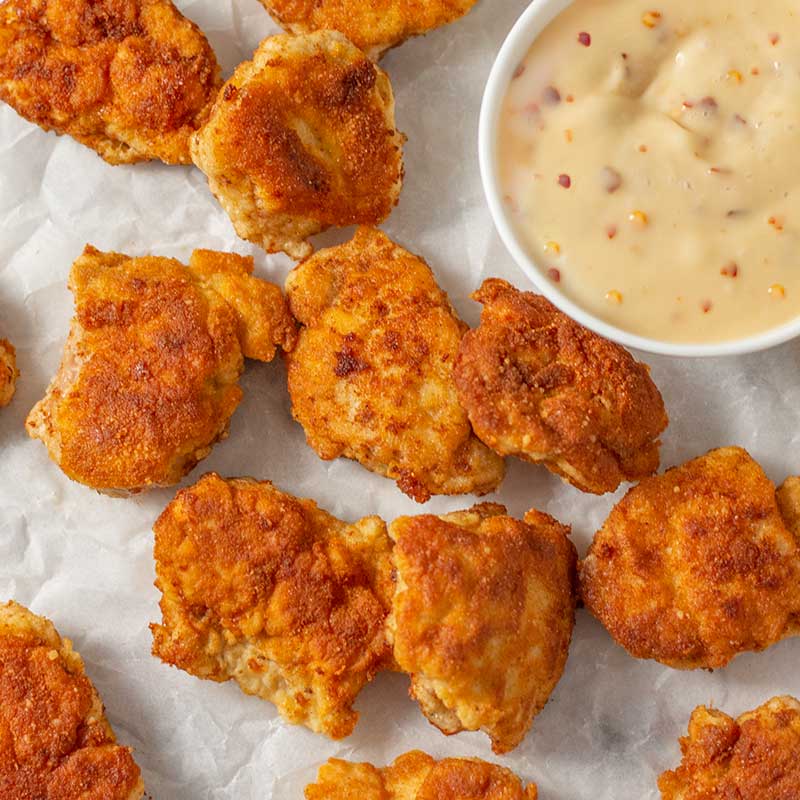 Keto Chicken Nuggets - easy, gluten free fast food recipe