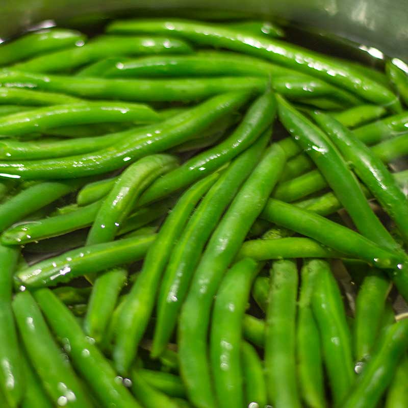 Garlic Green Beans Ingredients - easy side dish recipe