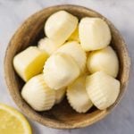 Keto Lemon Fat Bombs - sugar free snack recipe