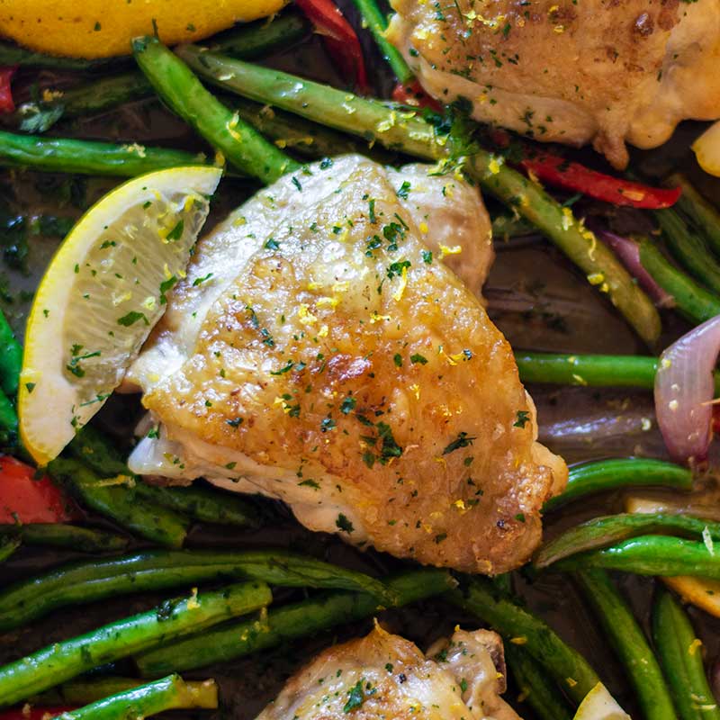 Sheet Pan Chicken and Vegetables - easy recipe