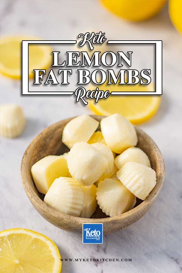 Lemon Fat Bombs - Sugar Free, Keto Snack Rcipe