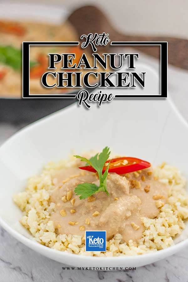 Low Carb Slow Cooker Peanut Chicken - slow cooker recipe