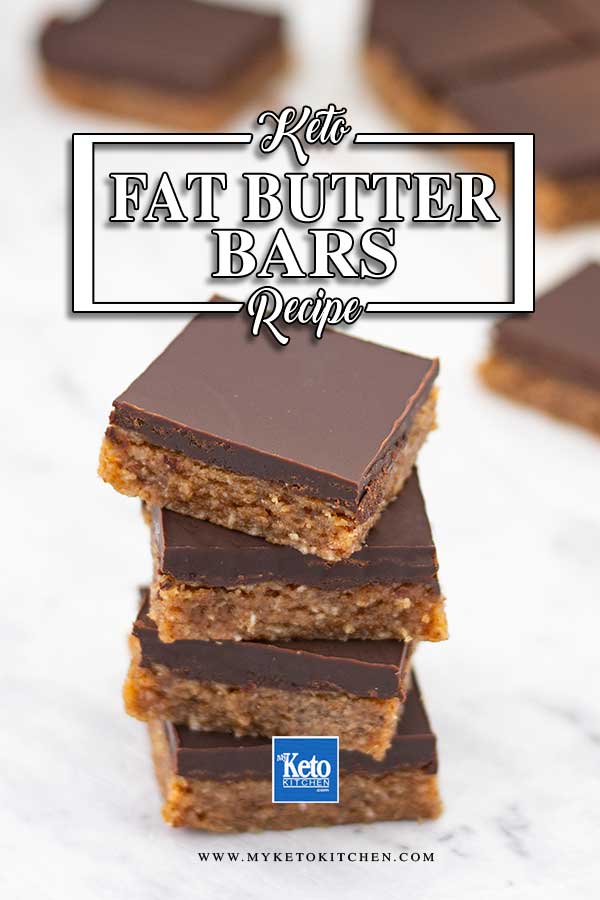 No Bake Keto Almond Butter Bars - easy no bake snack recipe