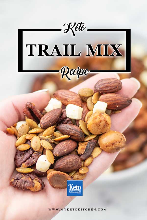 Savory Trail Mix - easy keto snack recipe