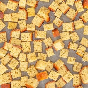 How to make Keto Croutons - easy gluten free recipe