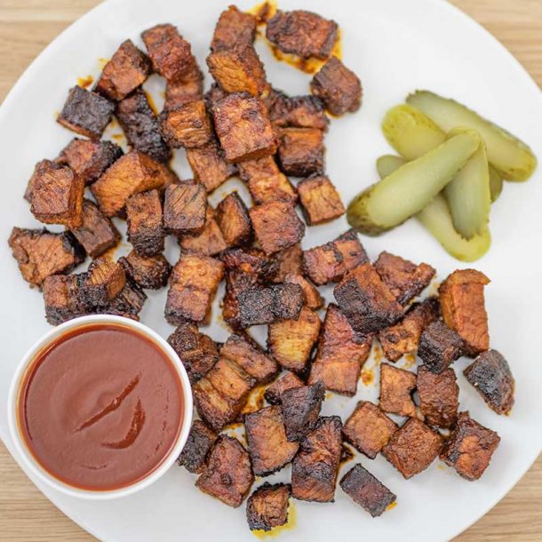 Keto Oven Roasted Burnt Ends Poor Man’s BBQ Brisket Recipe