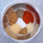 Keto BBQ Dry Rub Ingredients - simple spice mix recipe
