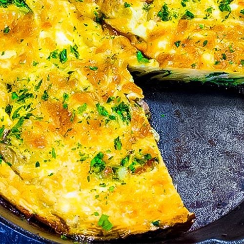 Keto Frittata Recipe - #1 Low Carb Breakfast In A Pan - Super Healthy