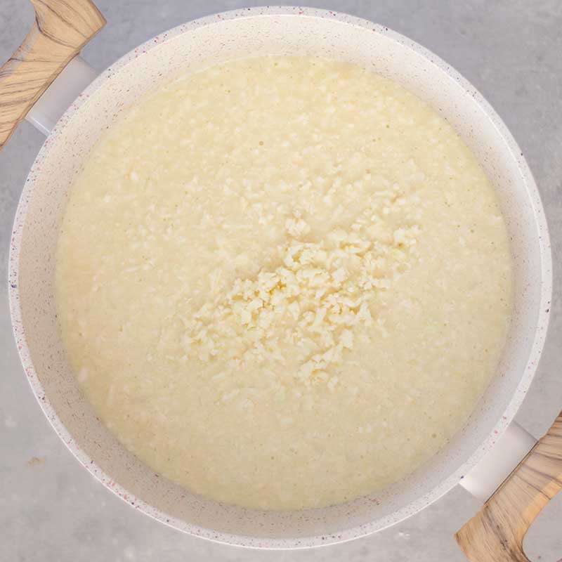 Keto Rice Pudding Ingredients - sugar free dessert recipe