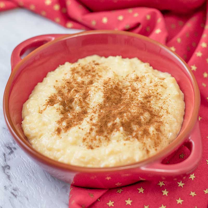 Keto Rice Pudding - sugar free dessert recipe