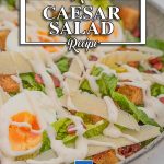 Low Carb Caesar Salad - easy lunch recipe