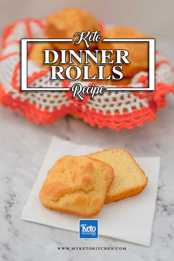 Low Carb Dinner Rolls - easy gluten free bread recipe