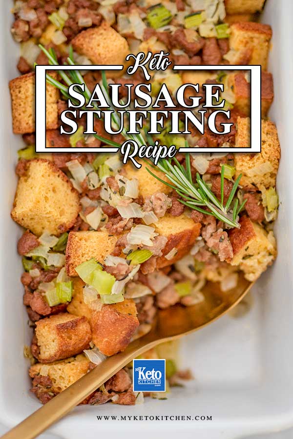 Low Carb Sausage Stuffing - easy dressing recipe