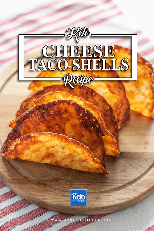 Low Carb Taco Shells - super easy 1 ingredient recipe