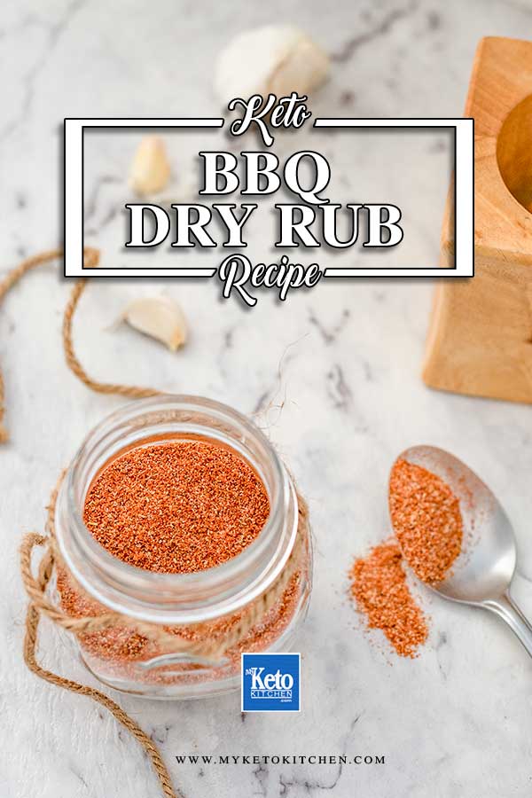 Sugar-Free BBQ Dry Rub - simple keto spice mix