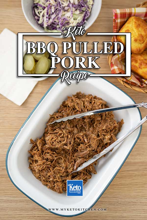 Sugar-Free BBQ Pulled Pork - easy keto slow cooker recipe