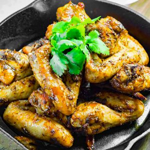 Texas Style Chicken Wings Recipe with Low-Carb Keto Marinade