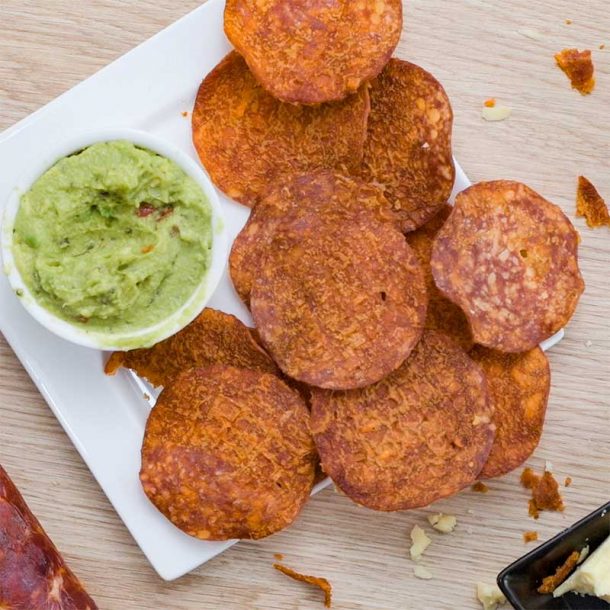 Keto Salami Chips Recipe Hot & Salty 2 Ingredients So Easy to Make!
