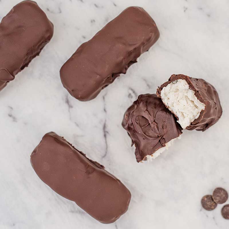 How to make Keto Bounty Bars - easy chocolate bar recipe