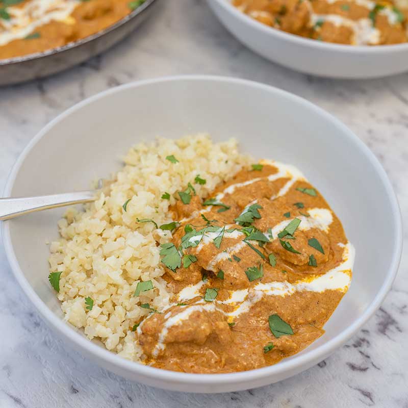 How to make Keto Butter Chicken Curry - easy Indian recipe