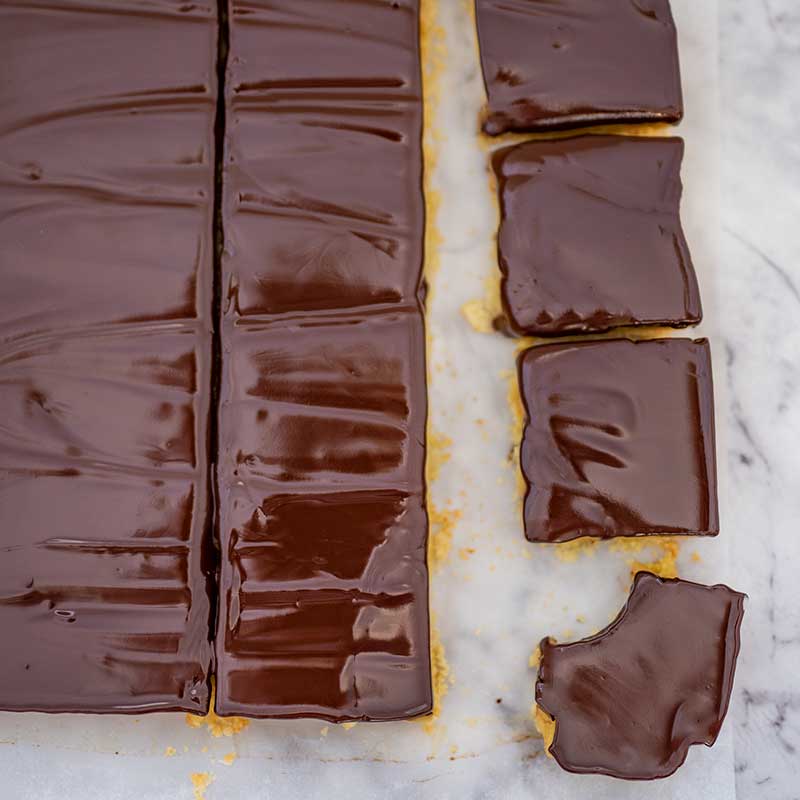 How to make Keto caramel slice 