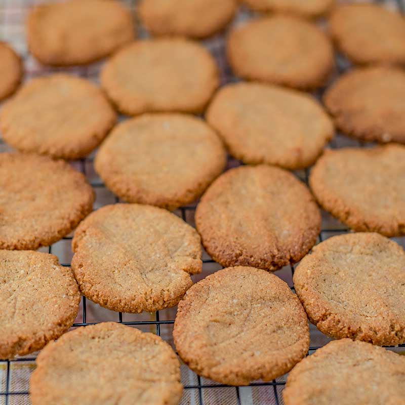 How to make Keto Pumpkin Spice Cookies - easy sugar free cookies recipe