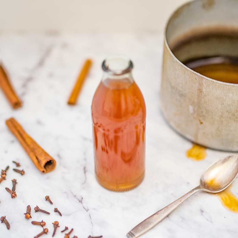 How to make Sugar-Free Pumpkin Spice Syrup - easy keto syrup recipe