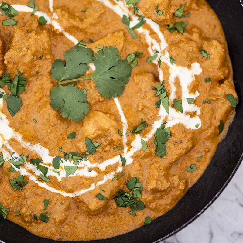 Keto Butter Chicken Curry - easy Indian recipe