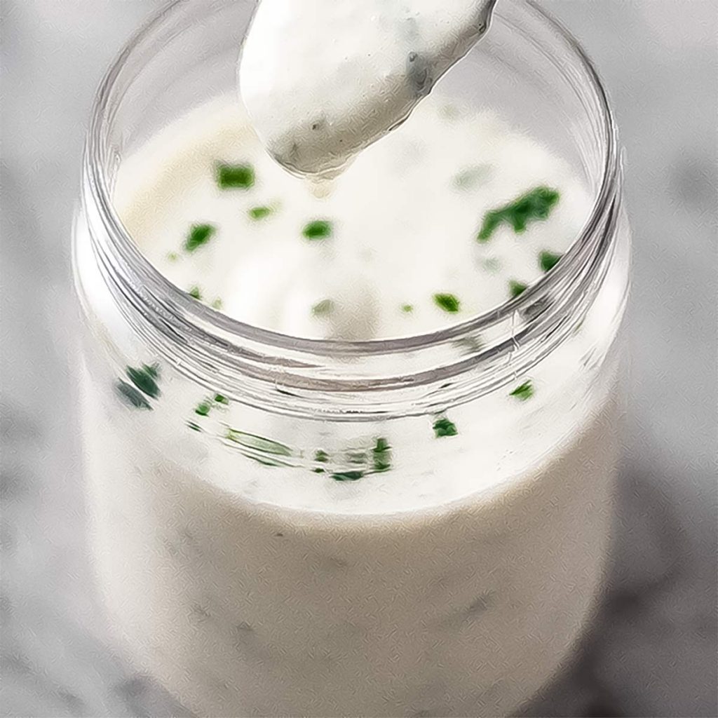 Keto garlic sauce