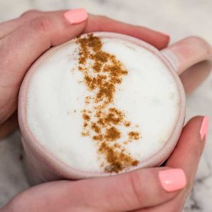 Keto London Fog Latte - easy tea latte recipe