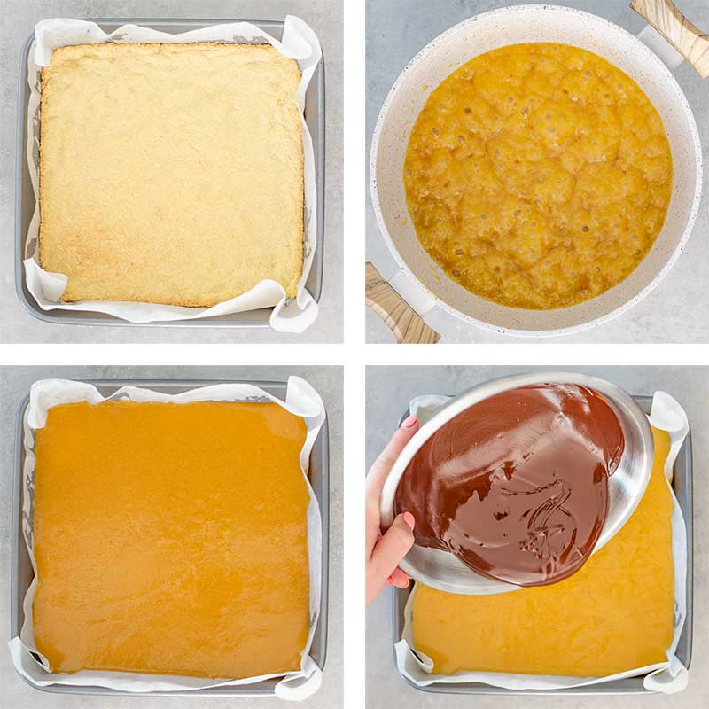 Keto Caramel Slice Ingredients