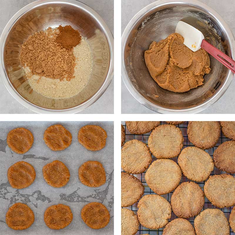 Keto Pumpkin Spice Cookies Ingredients - easy sugar free cookies recipe