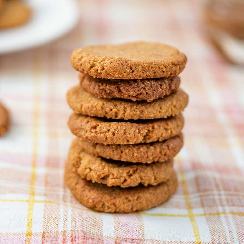 Keto Pumpkin Spice Cookies - easy sugar free cookies recipe