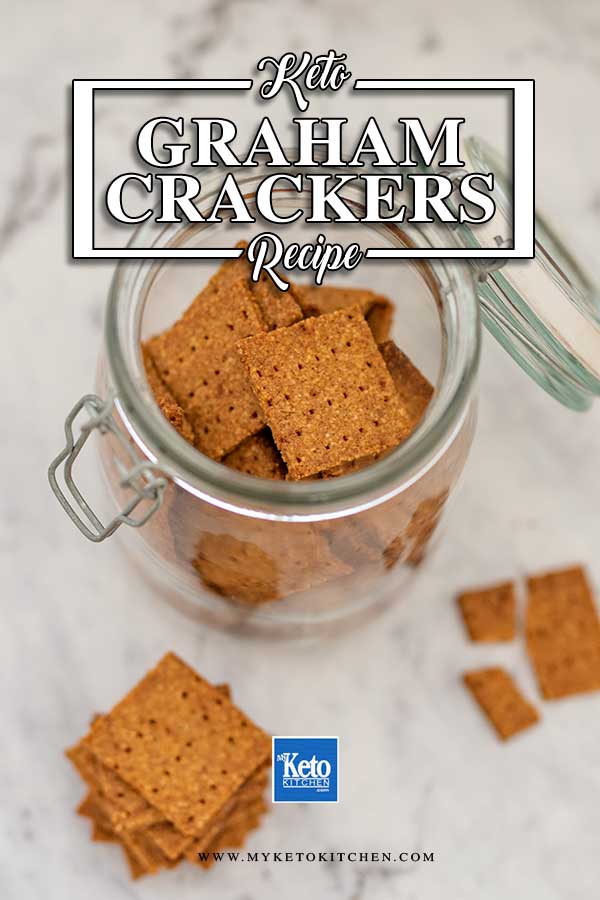Low Carb Graham Crackers - easy sugar free recipe