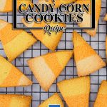 Sugar-Free Candy Corn Cookies - easy keto halloween recipe