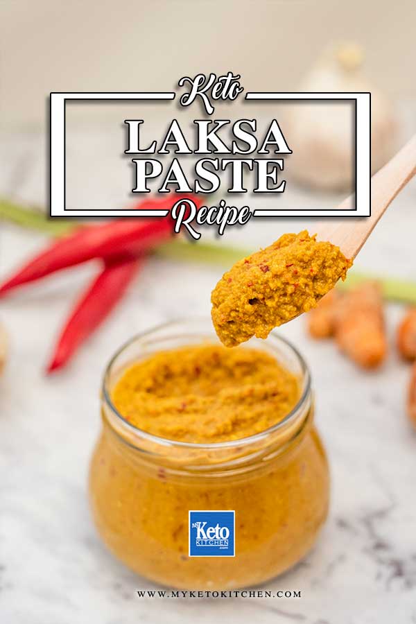 Sugar Free Laksa Paste - easy low carb curry paste recipe