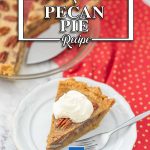 Sugar Free Pecan Pie - easy keto dessert recipe