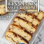 Keto cinnamon sweet bread.