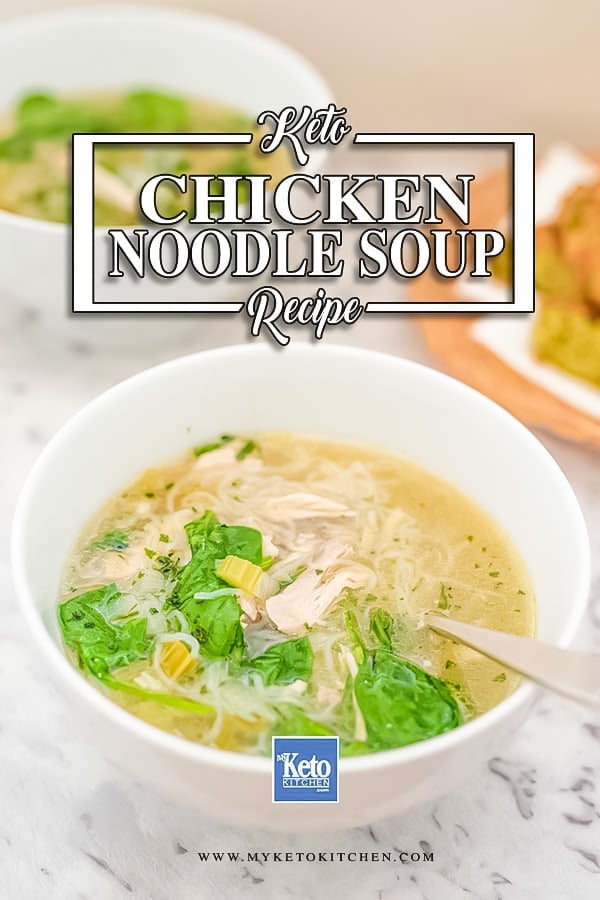 The Best Keto Chicken Noodle Soup Recipe