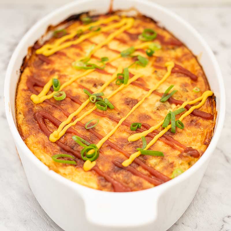 How to make Cheeseburger Casserole - easy baked recipe