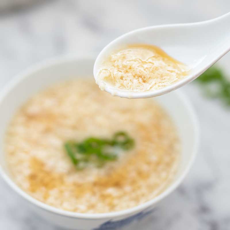 How to make Keto Egg Drop Soup - easy chinese soup recipe