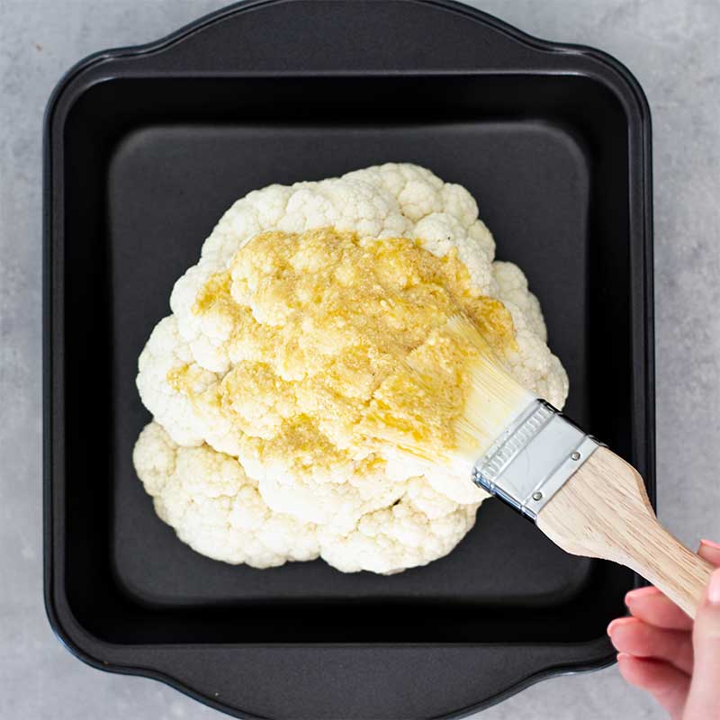 Roasted Whole Cauliflower Ingredients