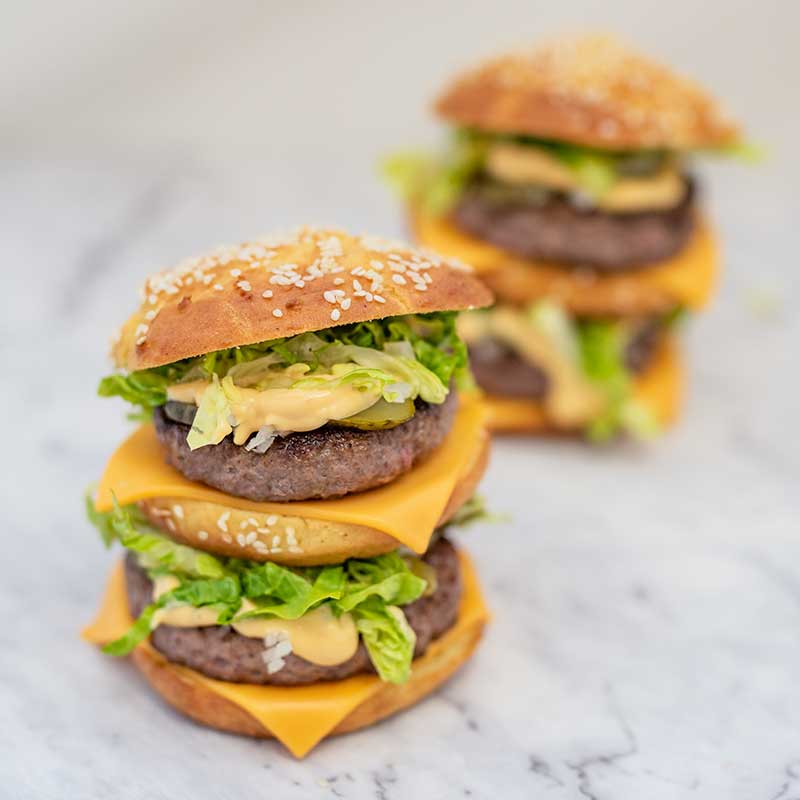 Big Keto Burger - classic burger recipe