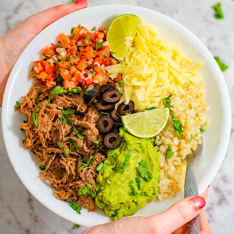 keto burrito bowl