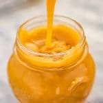 Keto caramel sauce.