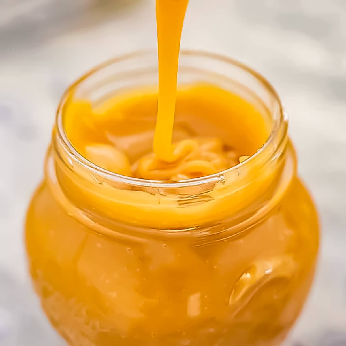 Keto caramel sauce.